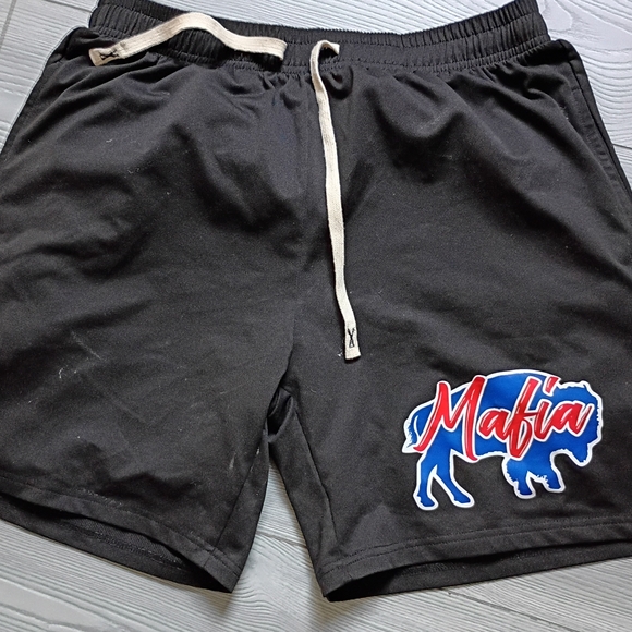 Black Men's Shorts - Picture 1 of 2
